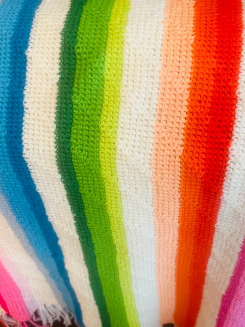 Handmade Crochet Afghan Blanket 45x60
